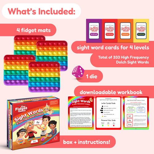 The Fidget Game: Sight Words Edition